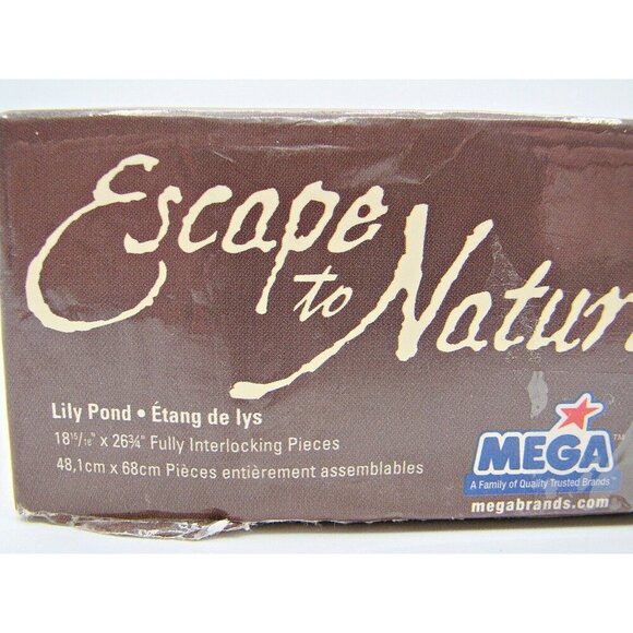 Escape To Nature 1000 Piece Jigsaw Mega Puzzle Mountains Lake Floral Derk Hanson - Picture 6 of 9